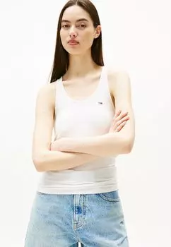Топ RACERBACK Tommy Jeans, белый