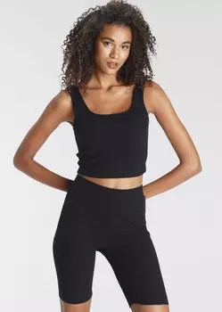 Топ RADLER SET - Shorts LASCANA, черный