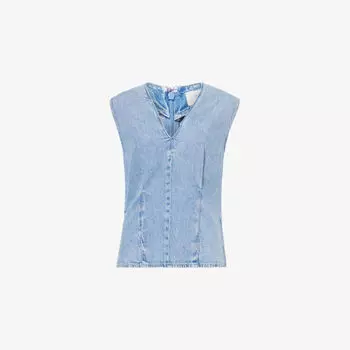 Топ Rag & Bone Ava, синий