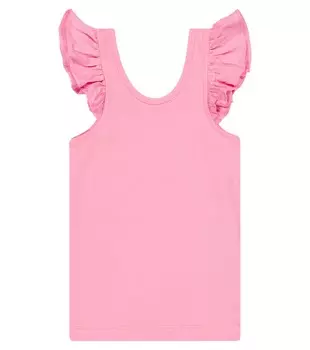 Топ Ranja из смесового хлопка Molo, розовый