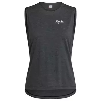 Топ Rapha Trail Tank, цвет Black/Light Grey
