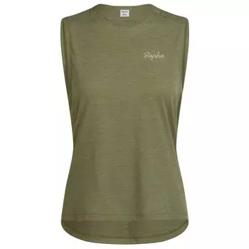 Топ Rapha Trail Tank, цвет Dark Khaki/Tan
