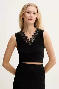Топ Raquel Guess, черный