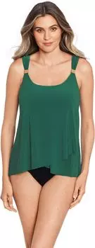 Топ Razzle Dazzle Dazzle Miraclesuit, цвет Malachite