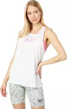 Топ Reebok Activchill Graphic Tank, цвет Pure Grey