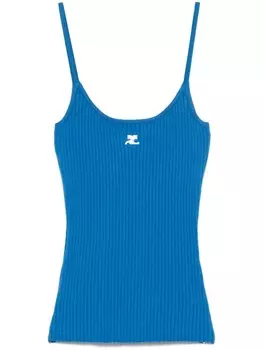 Топ Reedition Courrges, синий