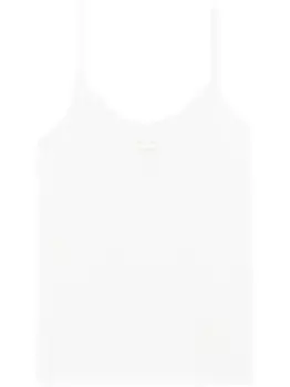 Топ Reedition в рубчик Courrges, белый