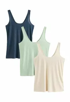 Топ REGULAR FIT - 3 PACK Next, синий