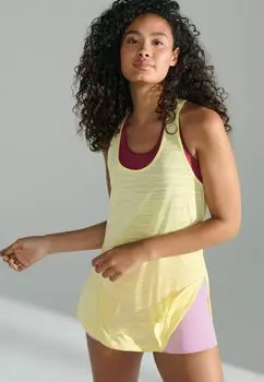 Топ REGULAR FIT - ACTIVE LIGHTWEIGHT LONGLINE Next, желтый