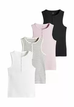 Топ REGULAR FIT-HENLEY 4 PACK THE SET, розовый