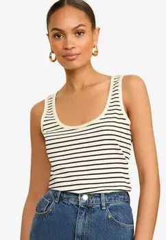 Топ REGULAR FIT Love & Roses, белый