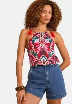 Топ REGULAR FIT Love & Roses, красный