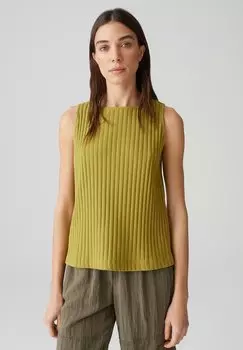 Топ REGULAR FIT RIB OPUS, зеленый