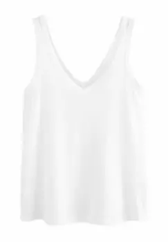 Топ REGULAR FIT SLOUCH Next, белый