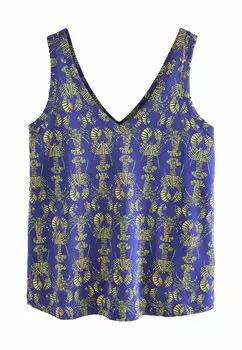 Топ REGULAR FIT SLOUCH Next, синий