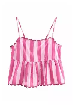 Топ REGULAR FIT STRAPPY CAMI Next, фуксия