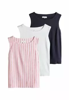 Топ REGULAR FIT - SWING 3 PACK - Blouse THE SET, синий