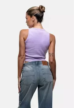 Топ RENAISSANCE VEST TOP Good For Nothing, сиреневый