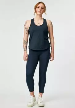 Топ RESET TRAIN Girlfriend Collective, темно-синий