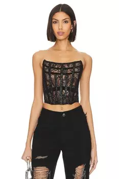 Топ retrofete Bayley, черный