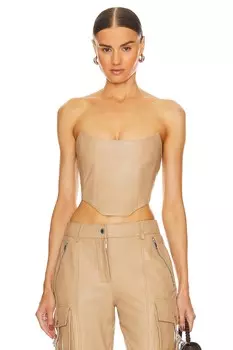 Топ retrofete Eloise, цвет Tannin