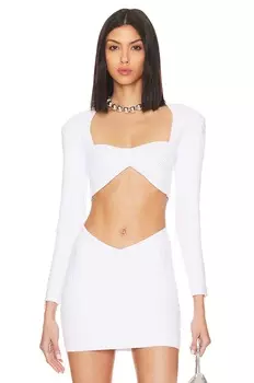 Топ retrofete Jovanna, белый