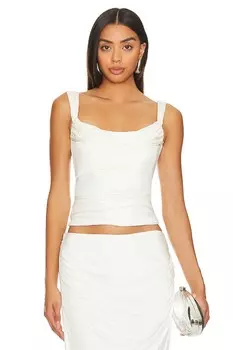 Топ retrofete Lowis, белый