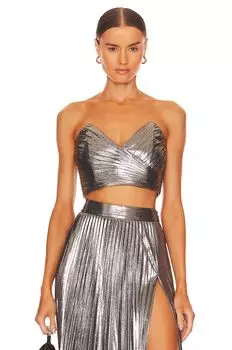 Топ retrofete Sophia, цвет Gunmetal