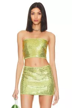 Топ retrofete Theo, цвет Lime Punch