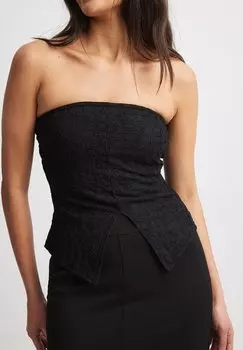 Топ RHREN NA-KD, черный