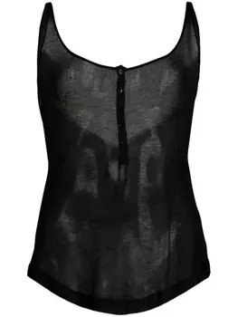 Топ Ribbed Intime Kiki de Montparnasse, черный