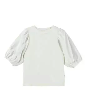 Топ Rica для девочек, белый Molo