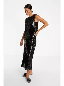 Топ Rich & Royal Pailletten, черный