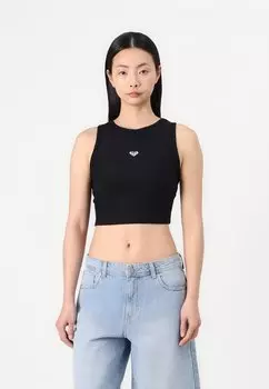 Топ RISE VIBE TANK Roxy, черный