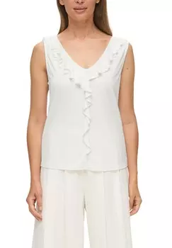 Топ RMELLOSES MIT RSCHEN s.Oliver BLACK LABEL, кремовый