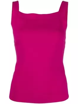 Топ Roma с квадратным вырезом P.A.R.O.S.H., розовый