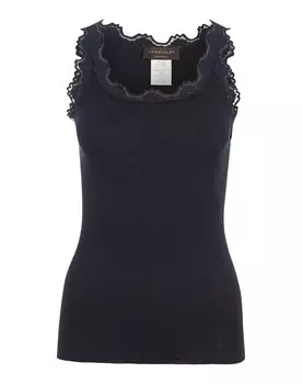 Топ rosemunde, темно-синий