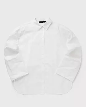 Топ Rotate Birger Christensen Oversized Mens Shirt, ярко-белый