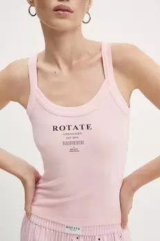 Топ Rotate, розовый