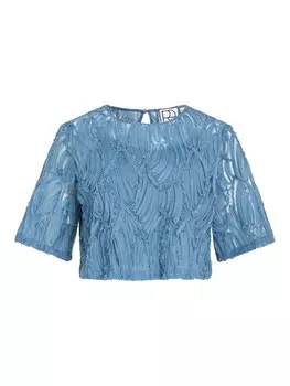 Топ ROUGE EDIT, синий