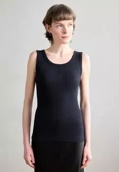 Топ ROUND NECK Marc O'Polo, темно-синий