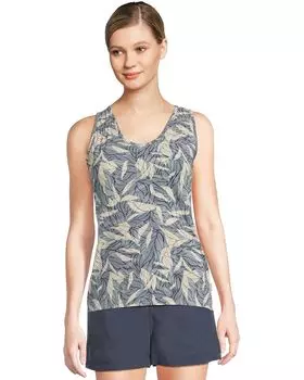 Топ Royal Robbins Featherweight Tank, цвет Deep Blue Presidio Print