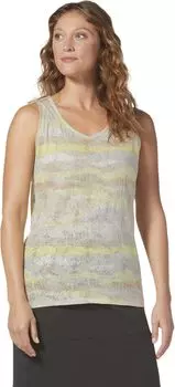 Топ Royal Robbins Featherweight Tank, цвет Soapstn Owens Print