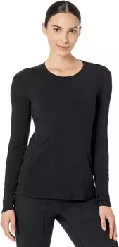 Топ Royal Robbins Venturelayer 200 Long Sleeve, цвет Jet Black Heather