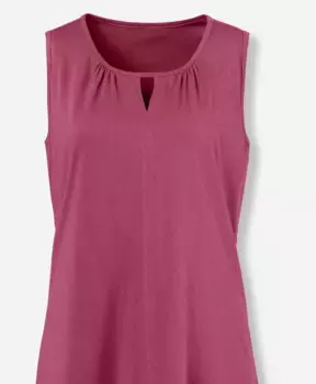 Топ-рубашка Classic Basics, цвет Beere