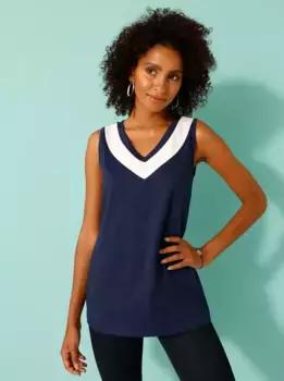 Топ-рубашка Classic Basics, цвет морской волны