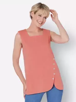 Топ-рубашка Classic Basics, коралловый