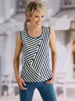 Топ-рубашка Classic Basics, синий