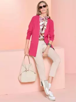 Топ-рубашка Heine, коричневый