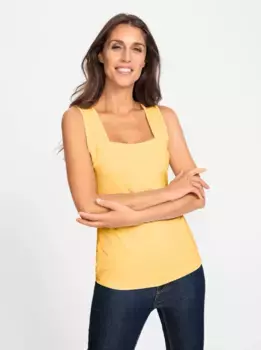 Топ-рубашка Heine, желтый